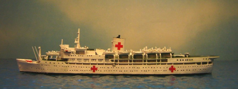 Hospital ship "Uganda" (1 p.) GB 1982  no. K 71 from Albatros